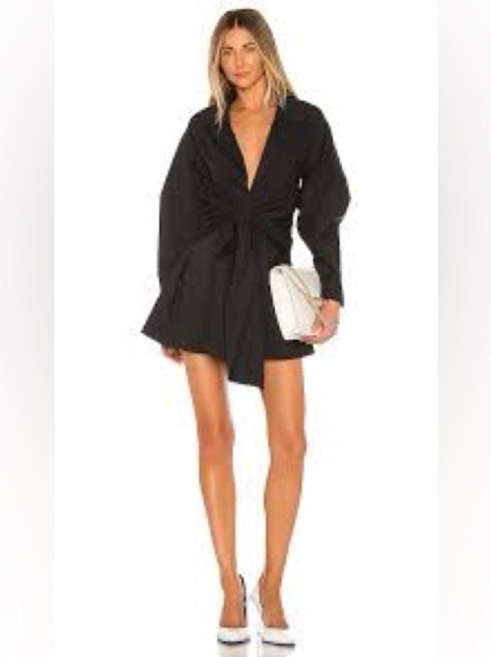 L’ACADEMIE x REVOLVE Womens black x Lindsi Lane The Draya Mini Dress size small